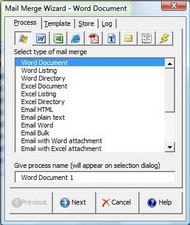 Mail Merge for Microsoft Access 2007 screenshot